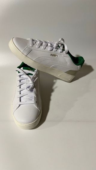 Puma Court Classico White/Green - Size 42