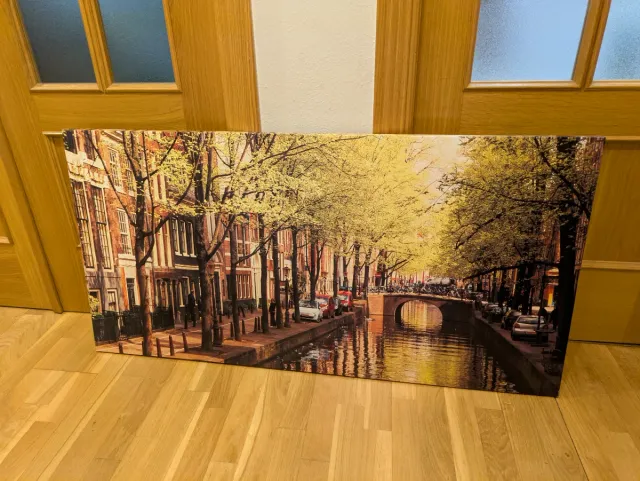 Pack 2 Cuadros Urbanos Grandes: Nueva York + Canal