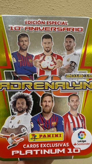 Pack 16 Cromos Adrenalyn 2017-18