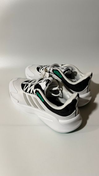 Adidas Alphaedge White/Grey - Size 44