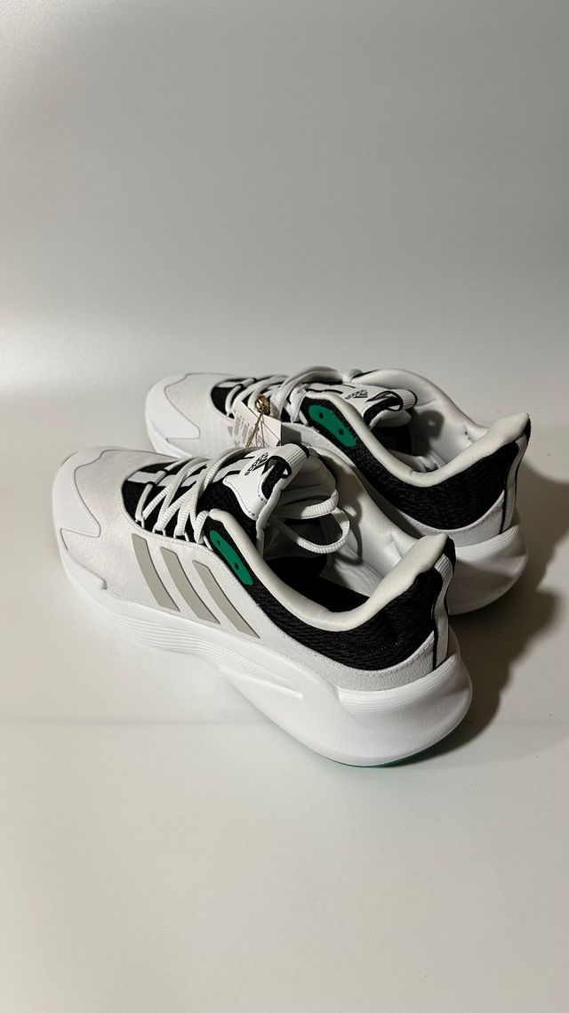 Adidas Alphaedge White/Grey - Size 44