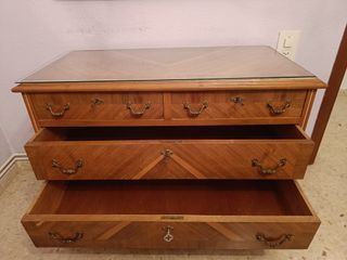 Dormitorio Matrimonio Vintage Clásico Madera