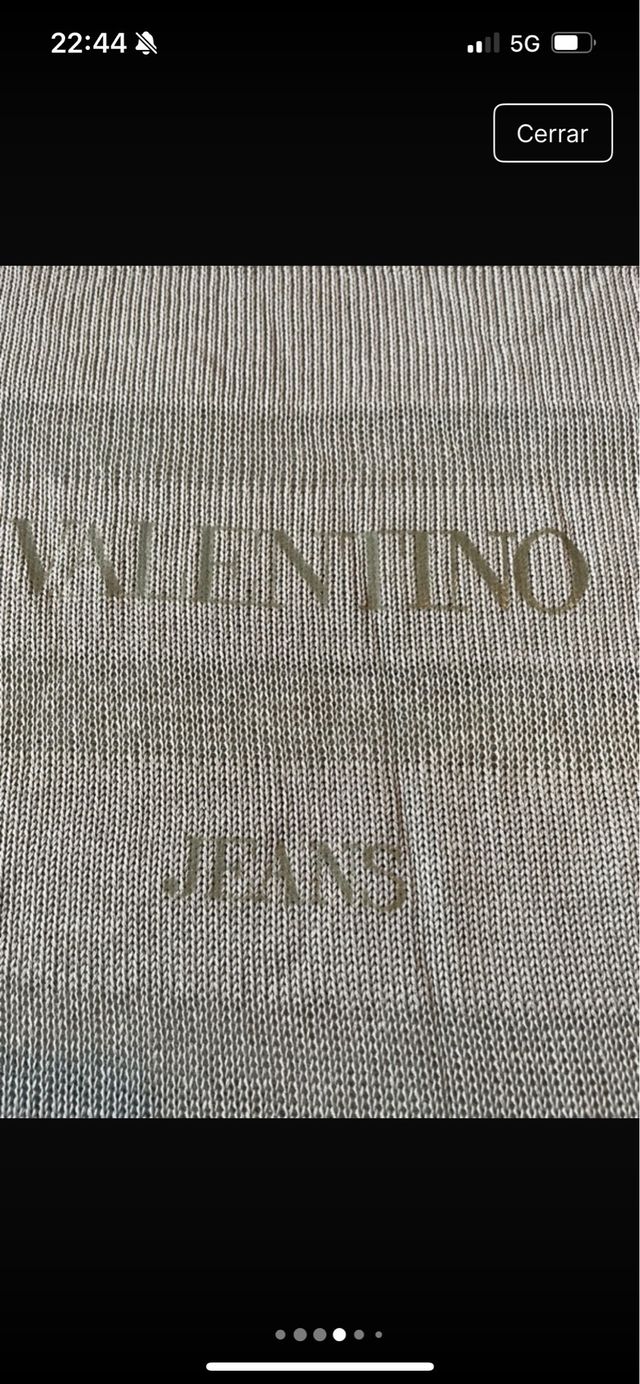 Jersey Valentino Jeans Verde Rayas