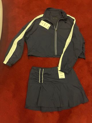 Conjunto deportivo Zara azul Talla M