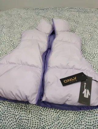 Chaleco Only Talla L Morado