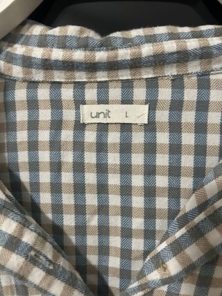 Vestido amplio de cuadros