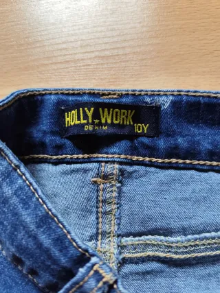 Calças ganga menino