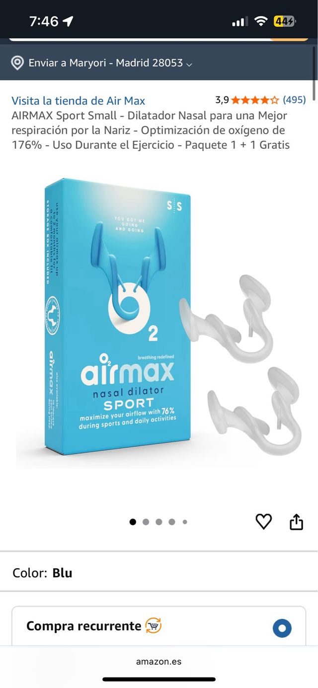 Airmax Sport - Dilatador Nasal