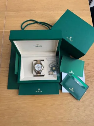 Reloj Rolex Oro y Plata