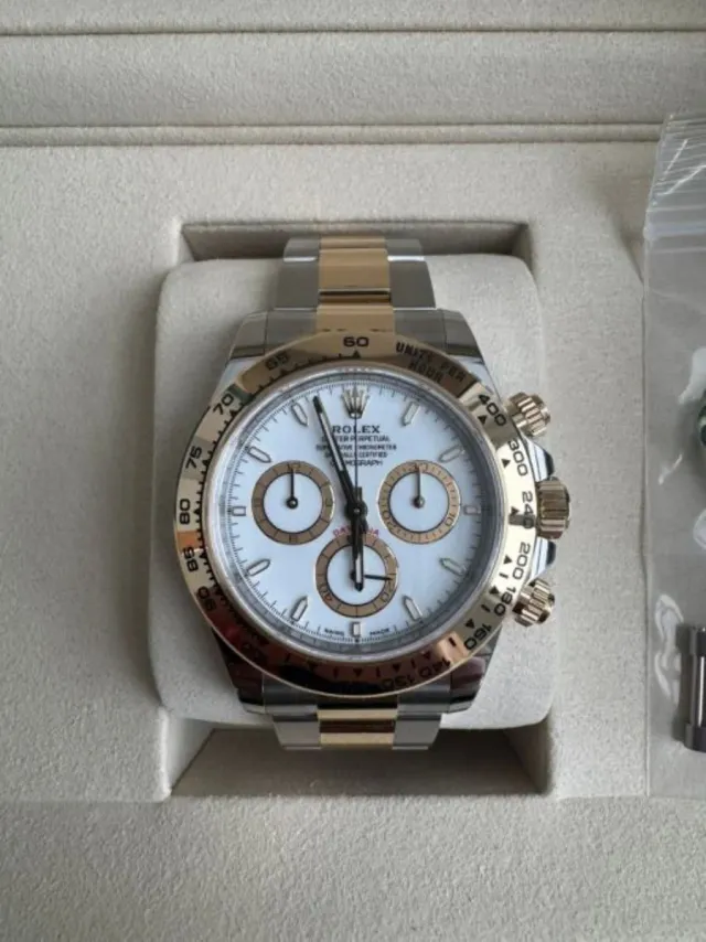 Reloj Rolex Oro y Plata