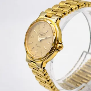 Reloj Longines Conquest Oro Mujer