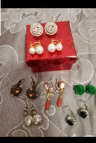 Lote de pendientes variados