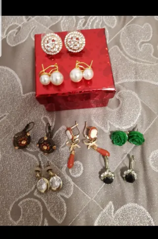 Lote de pendientes variados