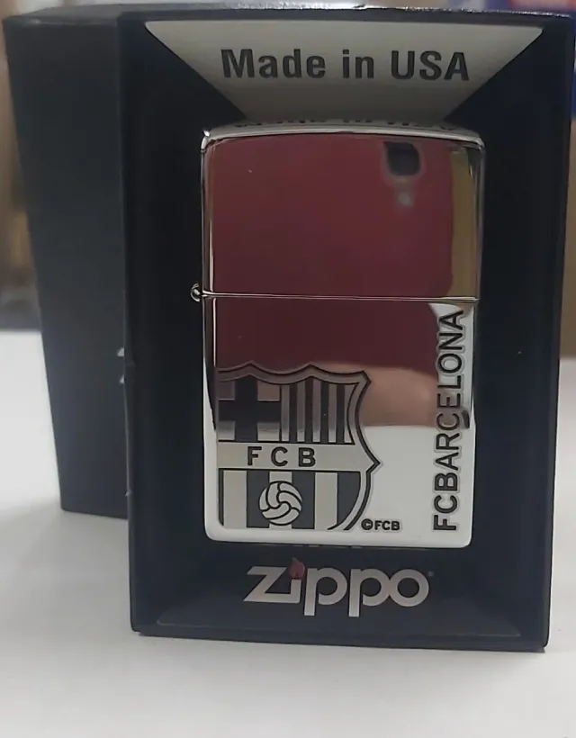 Zippo F.C. Barcelona Made in USA