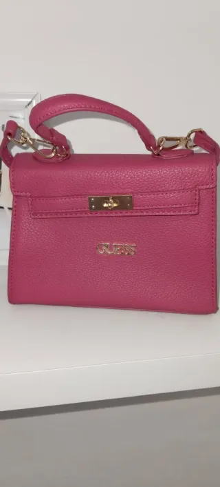 Bolso  Rosa y Dorado
