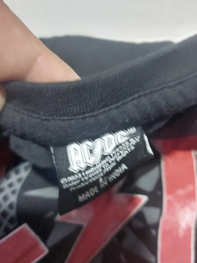 T-shirt AC/DC Black Ice L