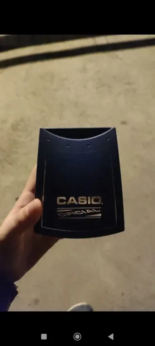 Caja/estuche de la marca Casio (solo caja/estuche)