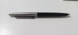 Bolígrafo Inoxcrom Cromado Verde-Gris