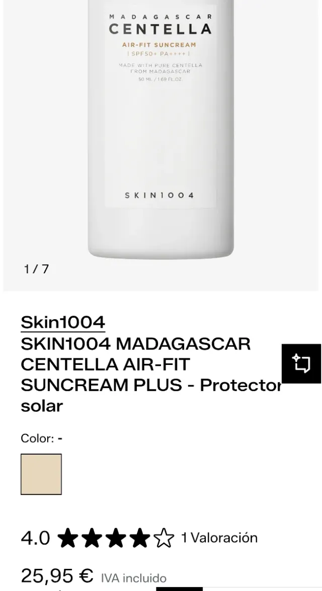 Protector Solar Madagascar Centella SPF50+