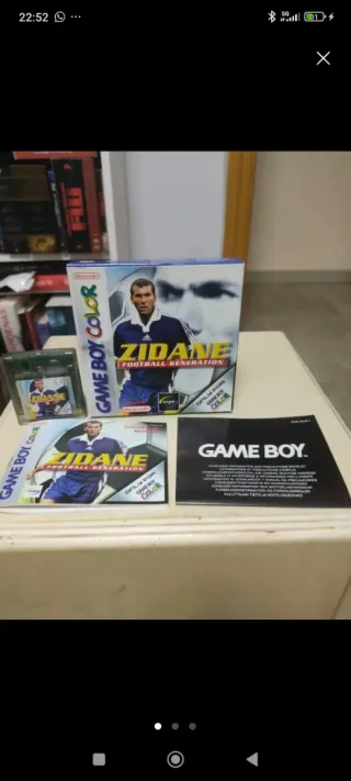 Zidane Football Generation Game Boy Color