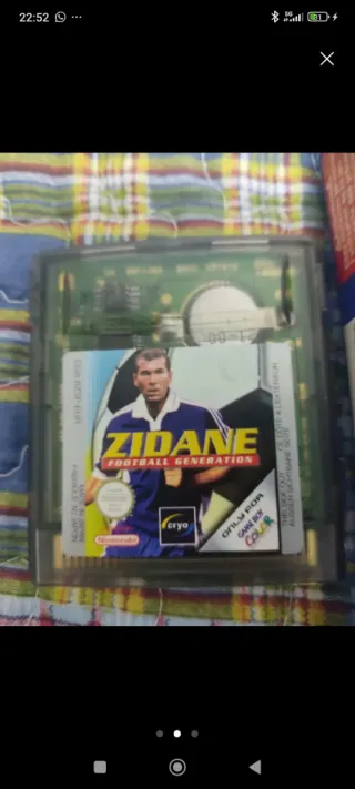 Zidane Football Generation Game Boy Color