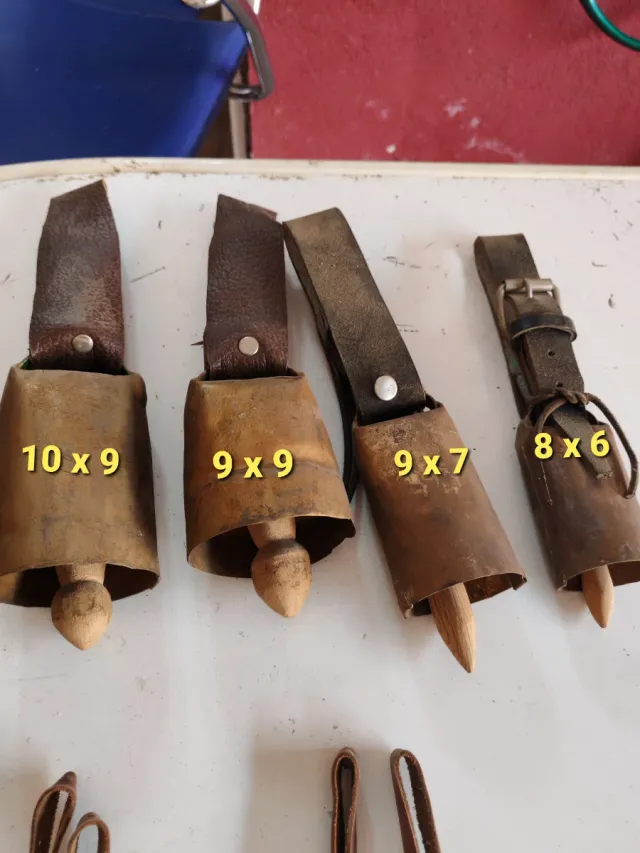 Lote de 15 Cencerros Antiguos (ver todas las fotos