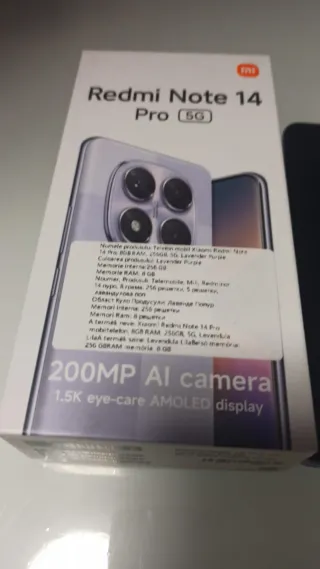 Xiaomi Redmi Note 14 Pro 5G 256GB Morado