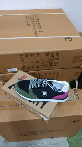 Zapatos Kalasty Blanco, Azul, Rojo, Blanco