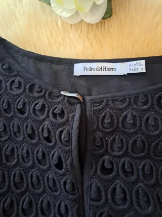 Vestido Pedro del Hierro Negro. Oferta hoy 20€