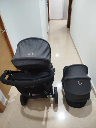 Capazo y sillita de bebé Jane