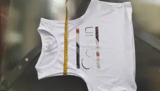 Camiseta Calvin Klein Crop Top Talla S