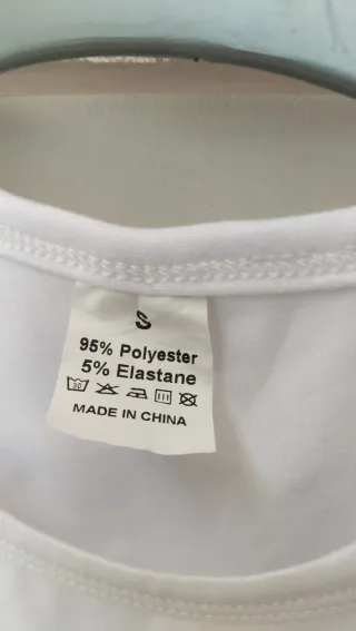 Camiseta Calvin Klein Crop Top Talla S