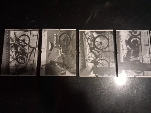 Mini cuadros de motos antiguas