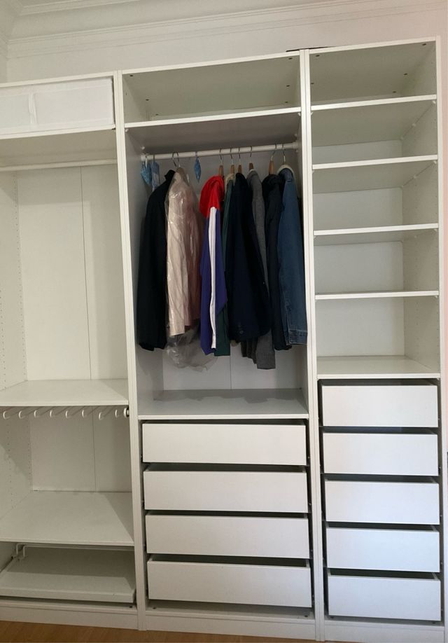 Guardaroba Aperto IKEA Bianco