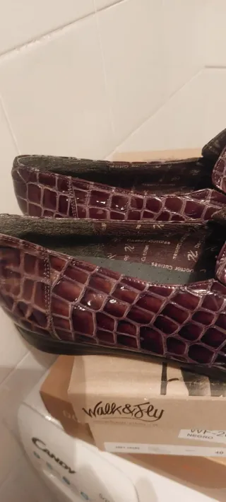 Zapatos Doctor Cutillas Marrón Cocodrilo