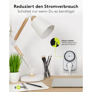 Temporizador Mecánico Goobay Analógico