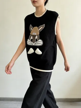 Chaleco de punto con Bugs Bunny