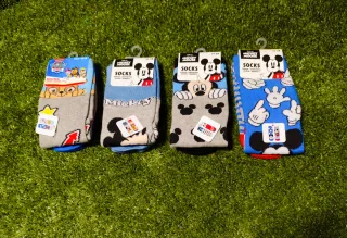 Calcetines infantiles Spiderman, Paw Patrol, Disne
