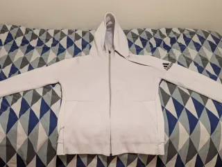 Sudadera Adidas Blanca Talla M