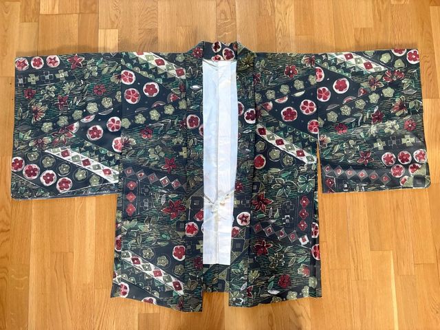 Haori Kimono estampado floral