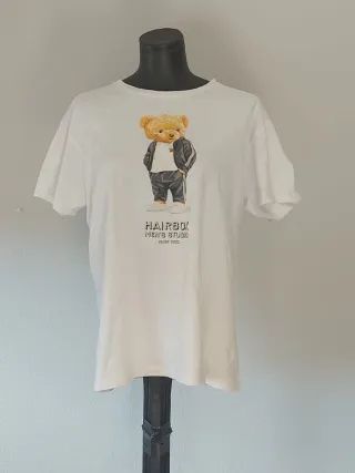 T-shirt Urso Estilo Urbano Tamanho L
