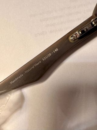 Gafas de Sol Tom Davies Cuerno Natural