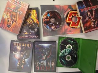 Pack 9 Películas Marvel vengadores Cómics DVD