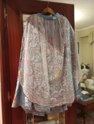 Traje Fallera Niña 15 Años + Accesorios