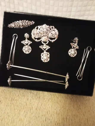 Traje Fallera Niña 15 Años + Accesorios