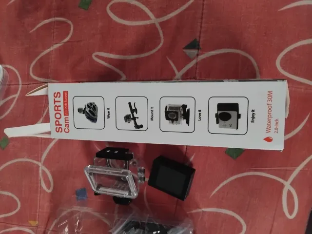 Cámara Deportiva 2.0 Pantalla