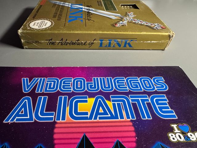 ZELDA THE ADVENTURE OF LINK NINTENDO NES PAL B ESP