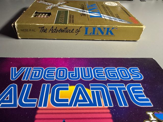 ZELDA THE ADVENTURE OF LINK NINTENDO NES PAL B ESP