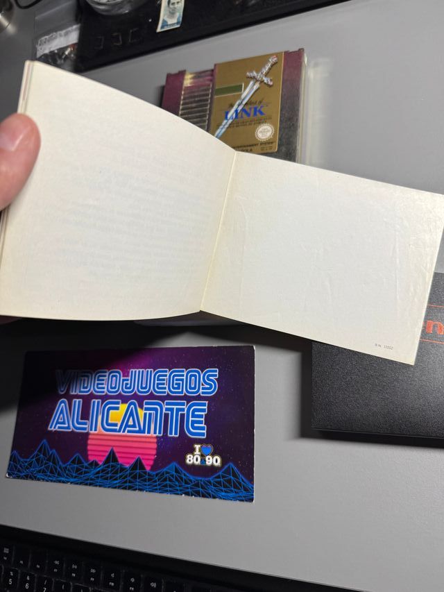 ZELDA THE ADVENTURE OF LINK NINTENDO NES PAL B ESP