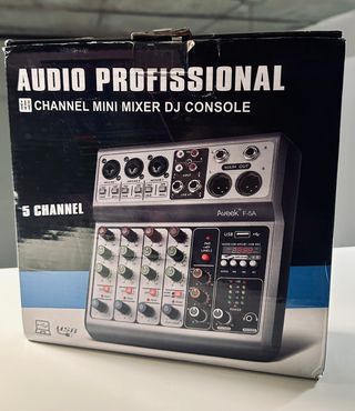 Mixer audio Aveek 5 canali Bluetooth USB